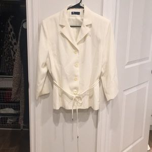 Cream blazer